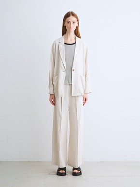 Rayon linen jacket 詳細画像
