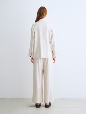 Rayon linen jacket 詳細画像