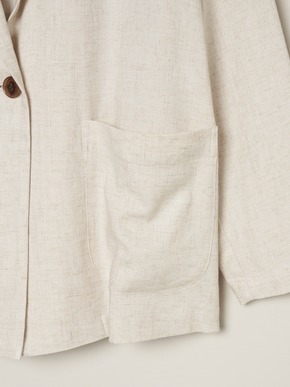 Rayon linen jacket 詳細画像