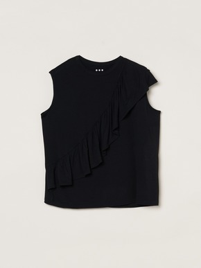 Travel line ruffle tank 詳細画像