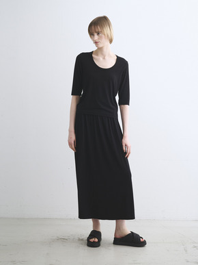 Travel line fold over skirt 詳細画像