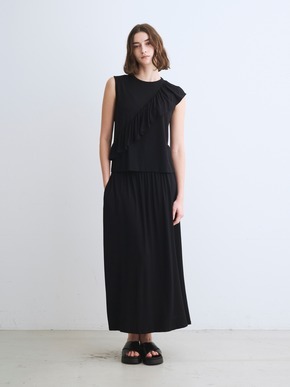 Travel line fold over skirt 詳細画像