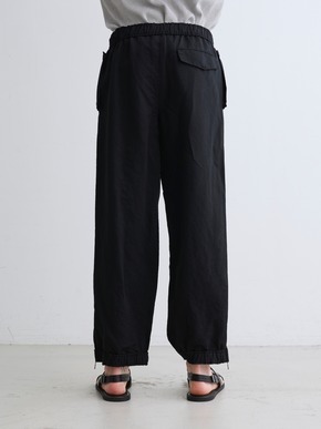 Men's garment dye linencotton pants 詳細画像