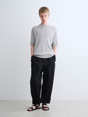 Men's garment dye linencotton pants 詳細画像