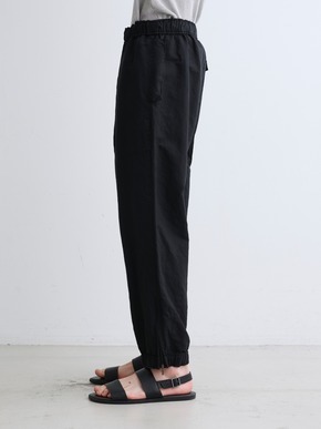 Men's garment dye linencotton pants 詳細画像