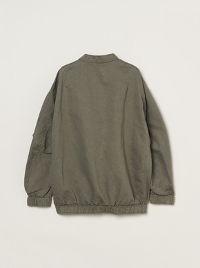 Men's garment dye linencotton jacket 詳細画像