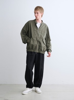 Men's garment dye linencotton jacket 詳細画像