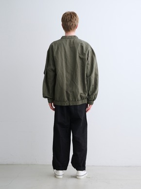 Men's garment dye linencotton jacket 詳細画像