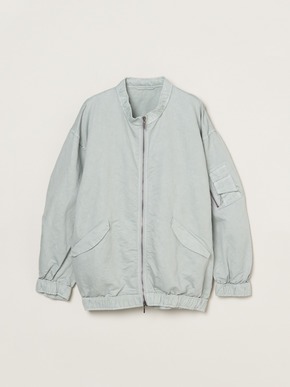 Men's garment dye linencotton jacket 詳細画像