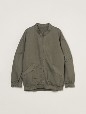 Men's garment dye linencotton jacket 詳細画像
