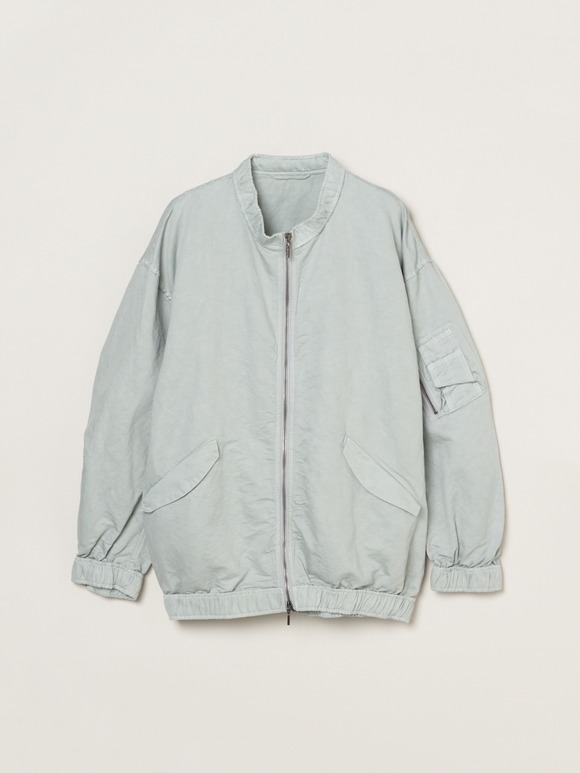 Men's garment dye linencotton jacket