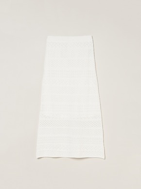 Striped lace skirt 詳細画像