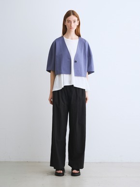 Ceramic terry button cardigan 詳細画像