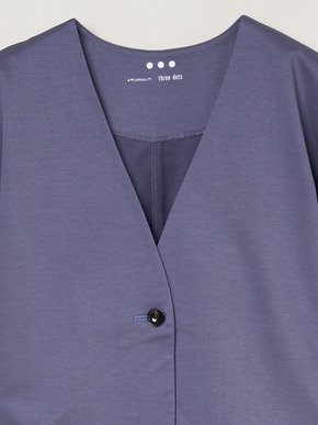 Ceramic terry button cardigan 詳細画像