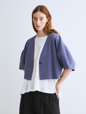 Ceramic terry button cardigan 詳細画像