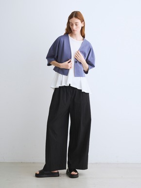 Ceramic terry button cardigan 詳細画像