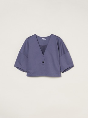 Ceramic terry button cardigan 詳細画像