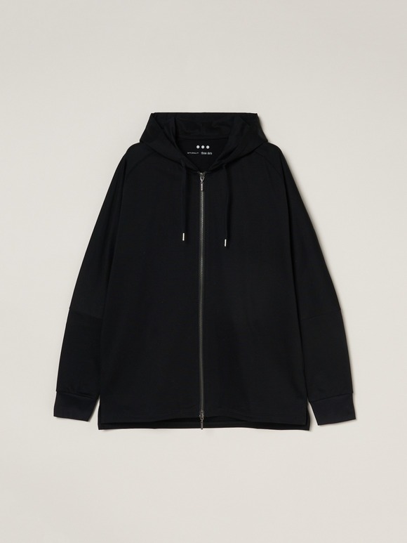 Men's ceramic terry zip-uphoodie