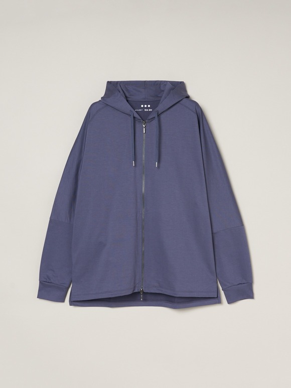 Men's ceramic terry zip-uphoodie