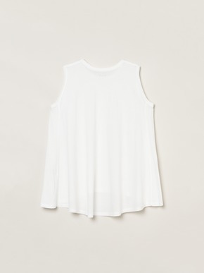 Milky jersey drape tank 詳細画像