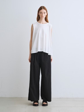 Milky jersey drape tank 詳細画像