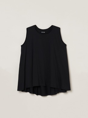 Milky jersey drape tank 詳細画像