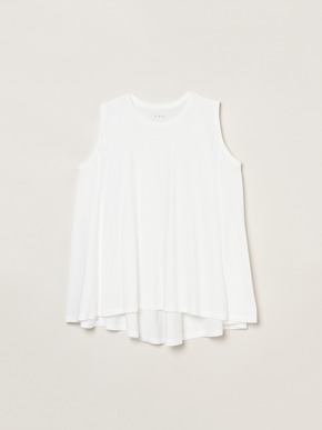 Milky jersey drape tank 詳細画像