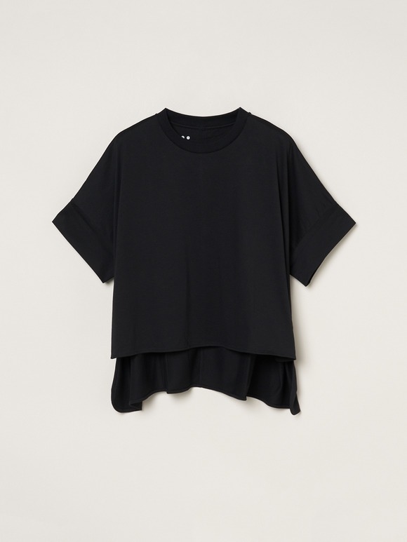 Milky jersey wide tee