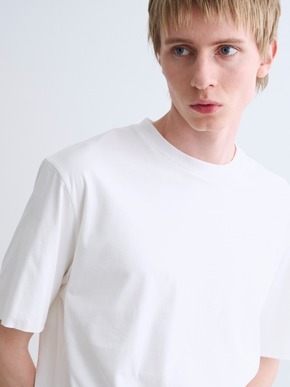 Men's milky jersey t-shirt 詳細画像