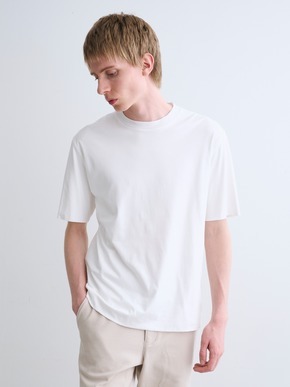 Men's milky jersey t-shirt 詳細画像