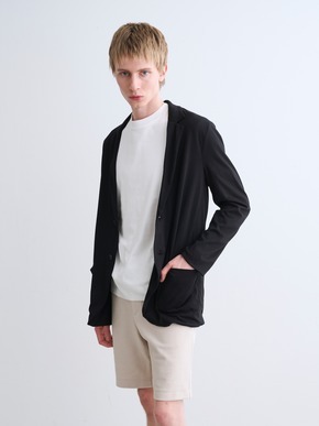 Men's milky jersey jacket 詳細画像