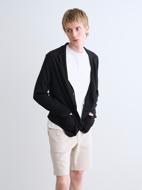 Men's milky jersey jacket 詳細画像