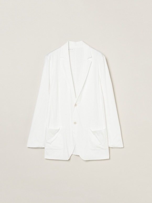 Men's milky jersey jacket