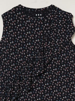Travel line ruffle tank 詳細画像