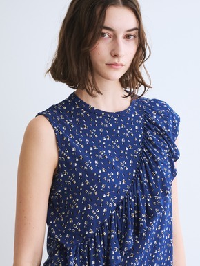 Travel line ruffle tank 詳細画像
