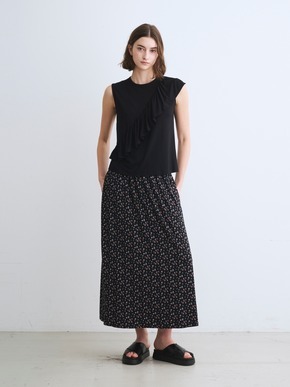 Travel line fold over skirt 詳細画像