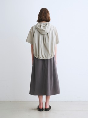 Seaside line half sleeve hoody 詳細画像
