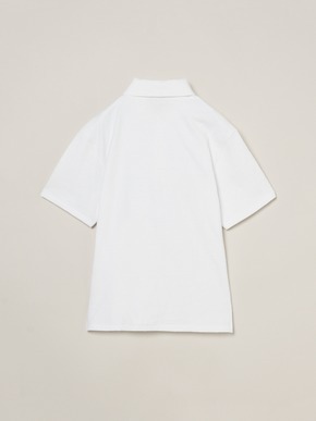 Men's organic recycled cotton polo 詳細画像