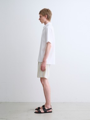 Men's organic recycled cotton polo 詳細画像