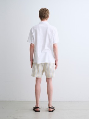 Men's organic recycled cotton polo 詳細画像