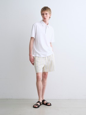 Men's organic recycled cotton polo 詳細画像