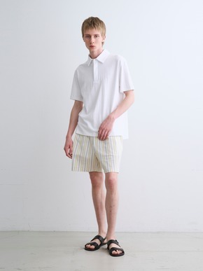 Men's organic recycled cotton polo 詳細画像