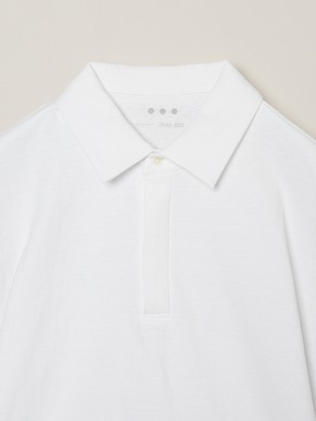 Men's organic recycled cotton polo 詳細画像