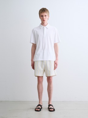 Men's organic recycled cotton polo 詳細画像