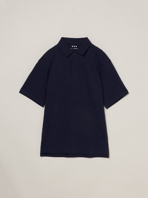 Men's organic recycled cotton polo 詳細画像