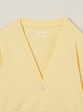 Men's organic recycled cotton cardigan 詳細画像