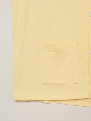 Men's organic recycled cotton cardigan 詳細画像