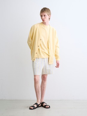 Men's organic recycled cotton cardigan 詳細画像