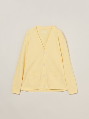 Men's organic recycled cotton cardigan 詳細画像