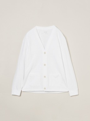 Men's organic recycled cotton cardigan 詳細画像